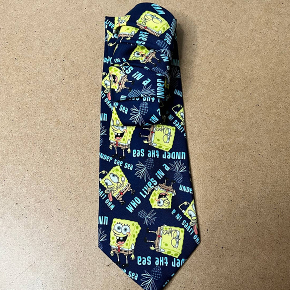 Nickelodeon | Accessories | Vintage Spongebob Tie Nickelodeon 204 Y2k ...